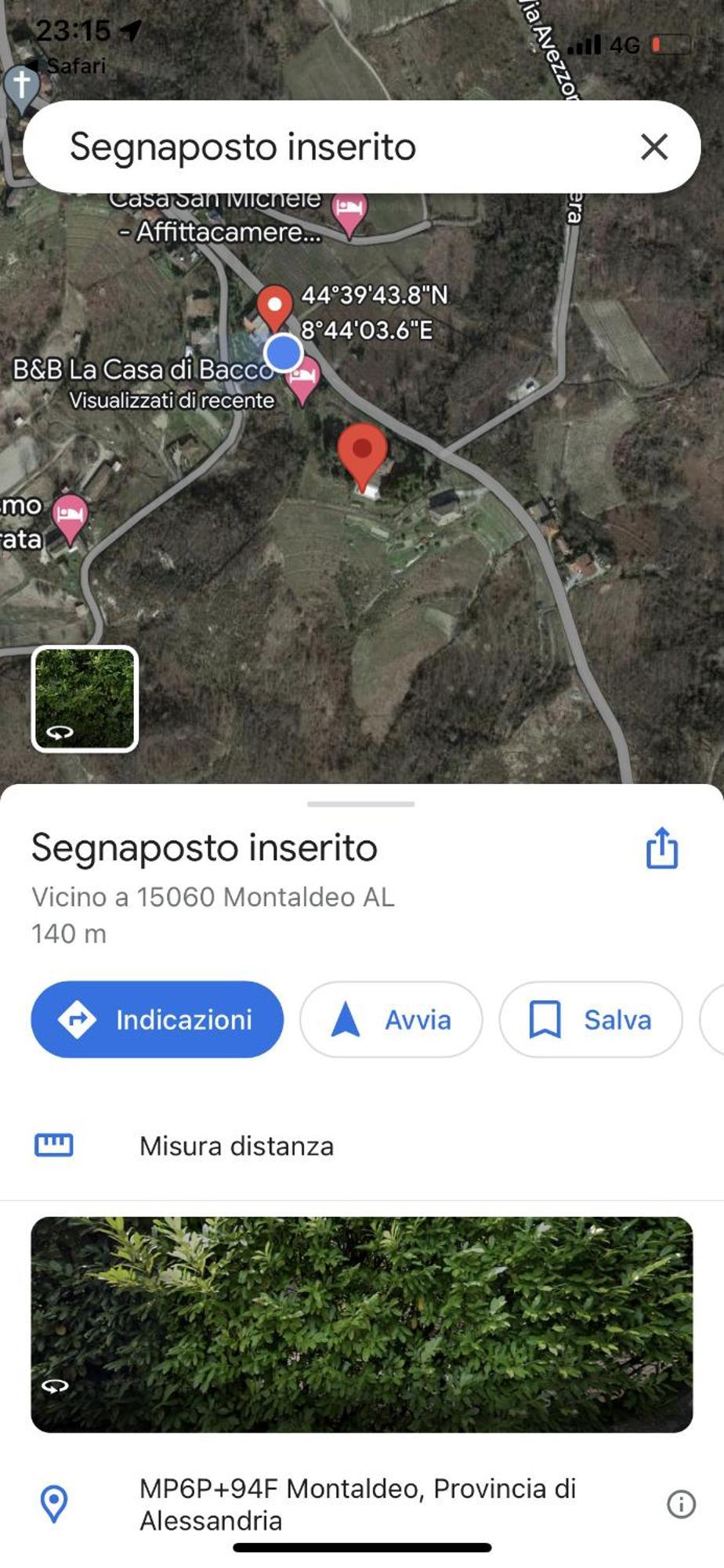 La Casa Di Bacco B&B Lerma Εξωτερικό φωτογραφία